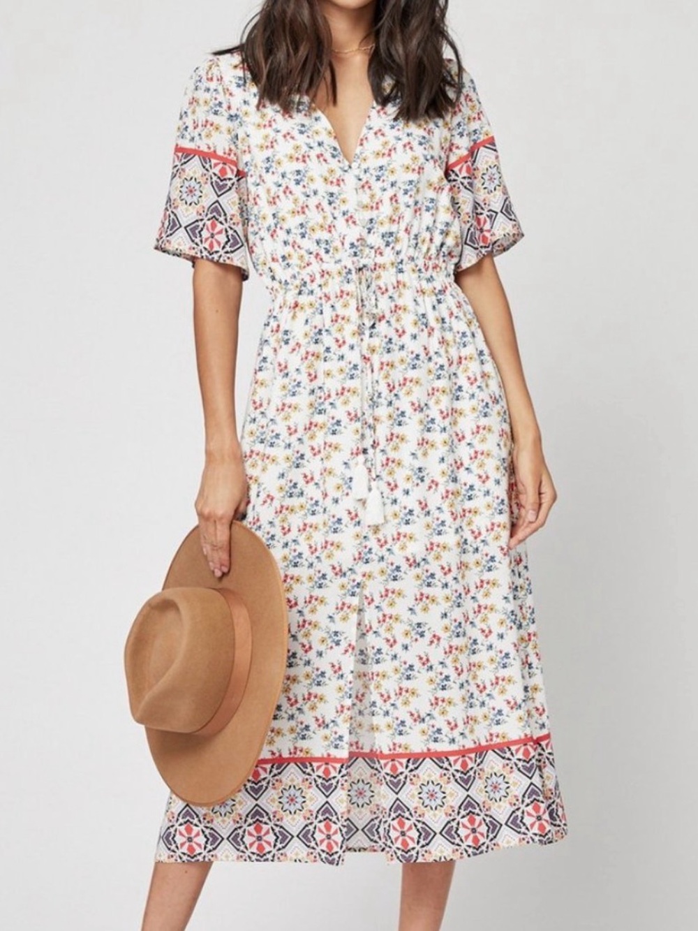 Lost + Wander Dress Viva La Vida Midi {$138}